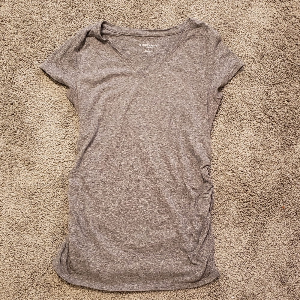 Liz Lange maternity shirt gray - Medium